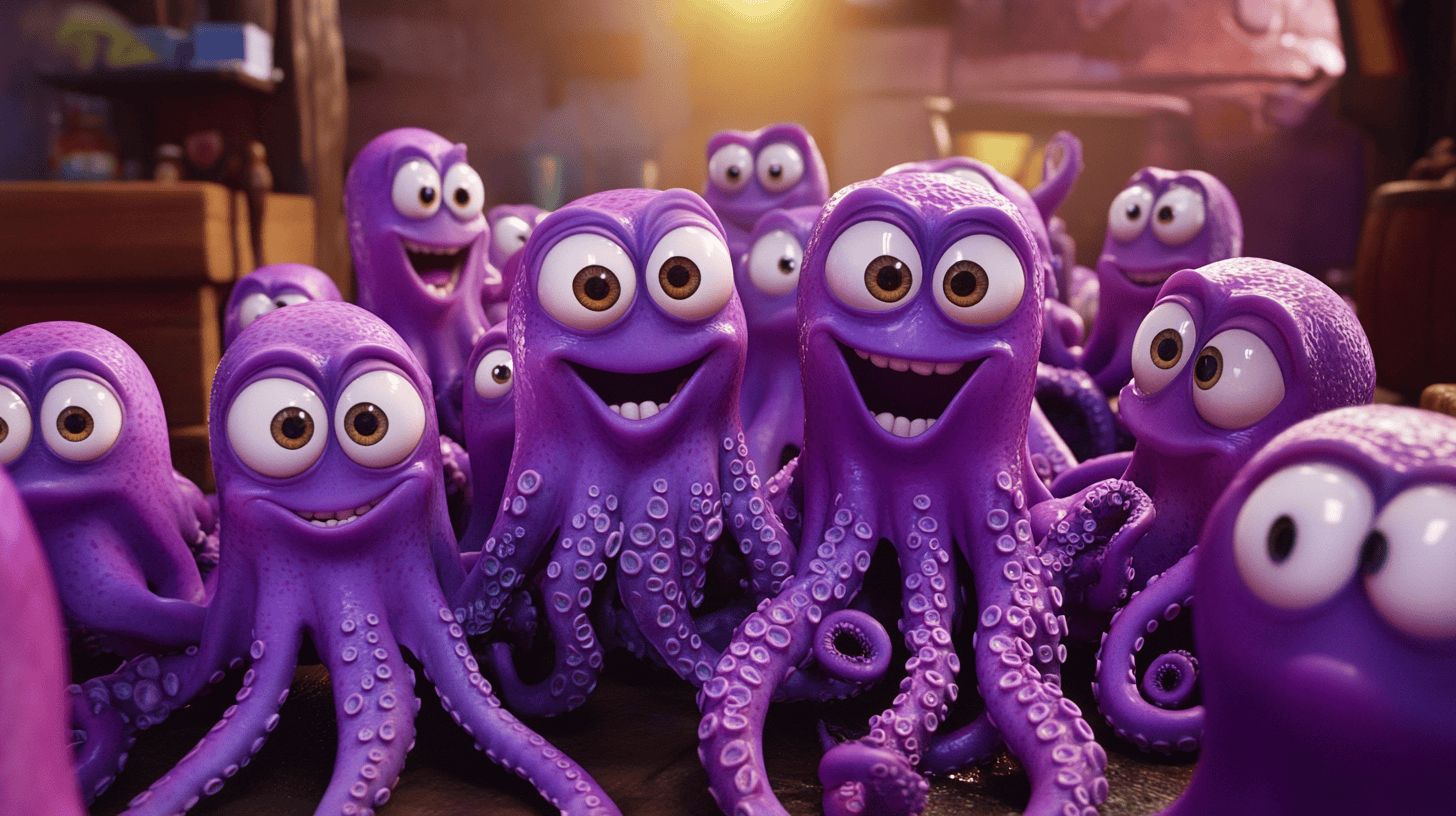 Meet the team of octopus